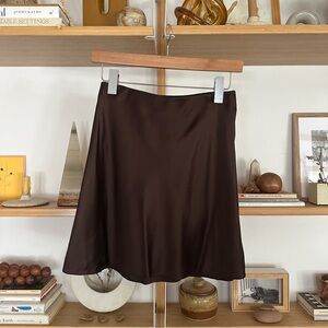 NWT Quince 100% Washable Silk Mini Skirt - Small